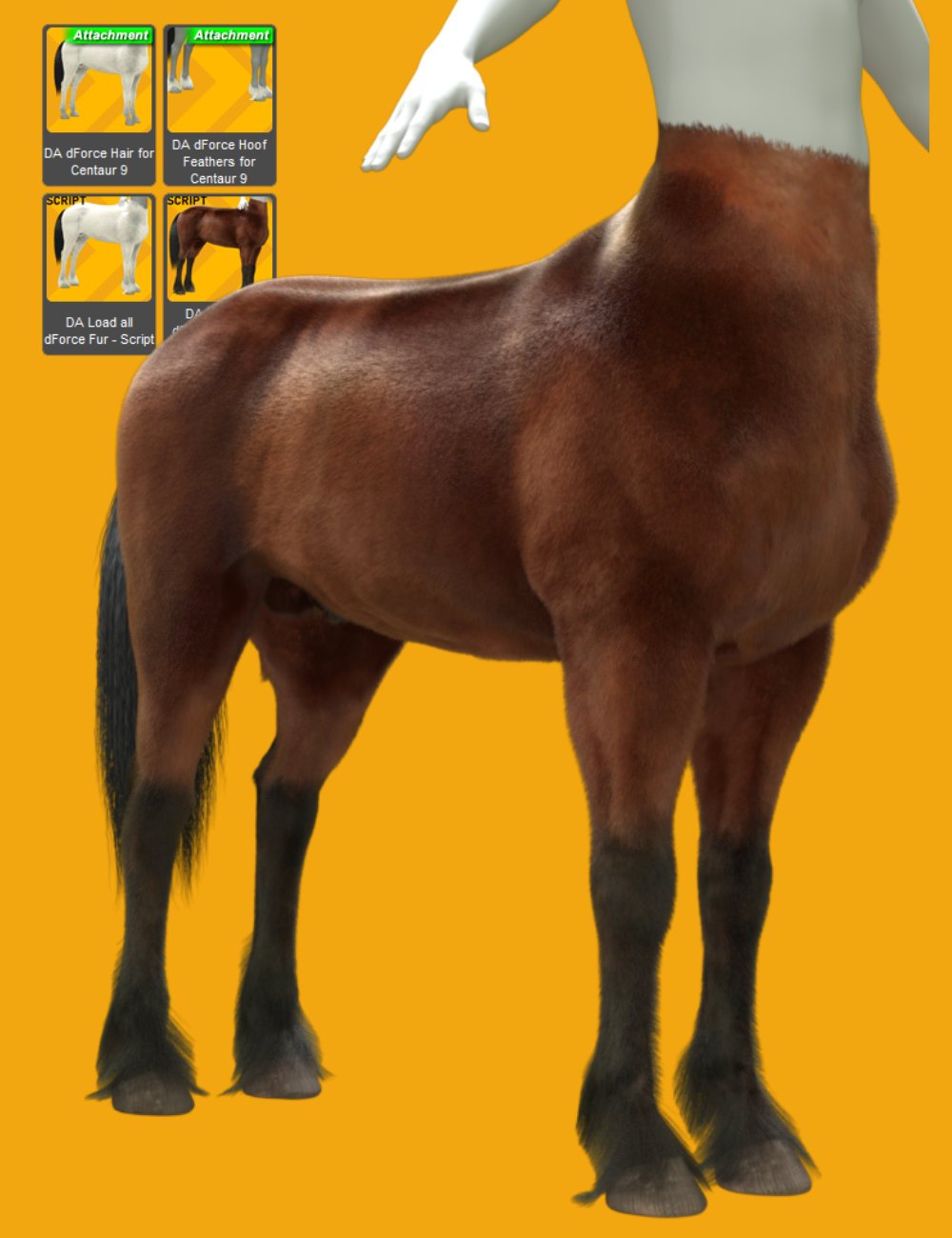 DA Centaur 9 Fur Tool