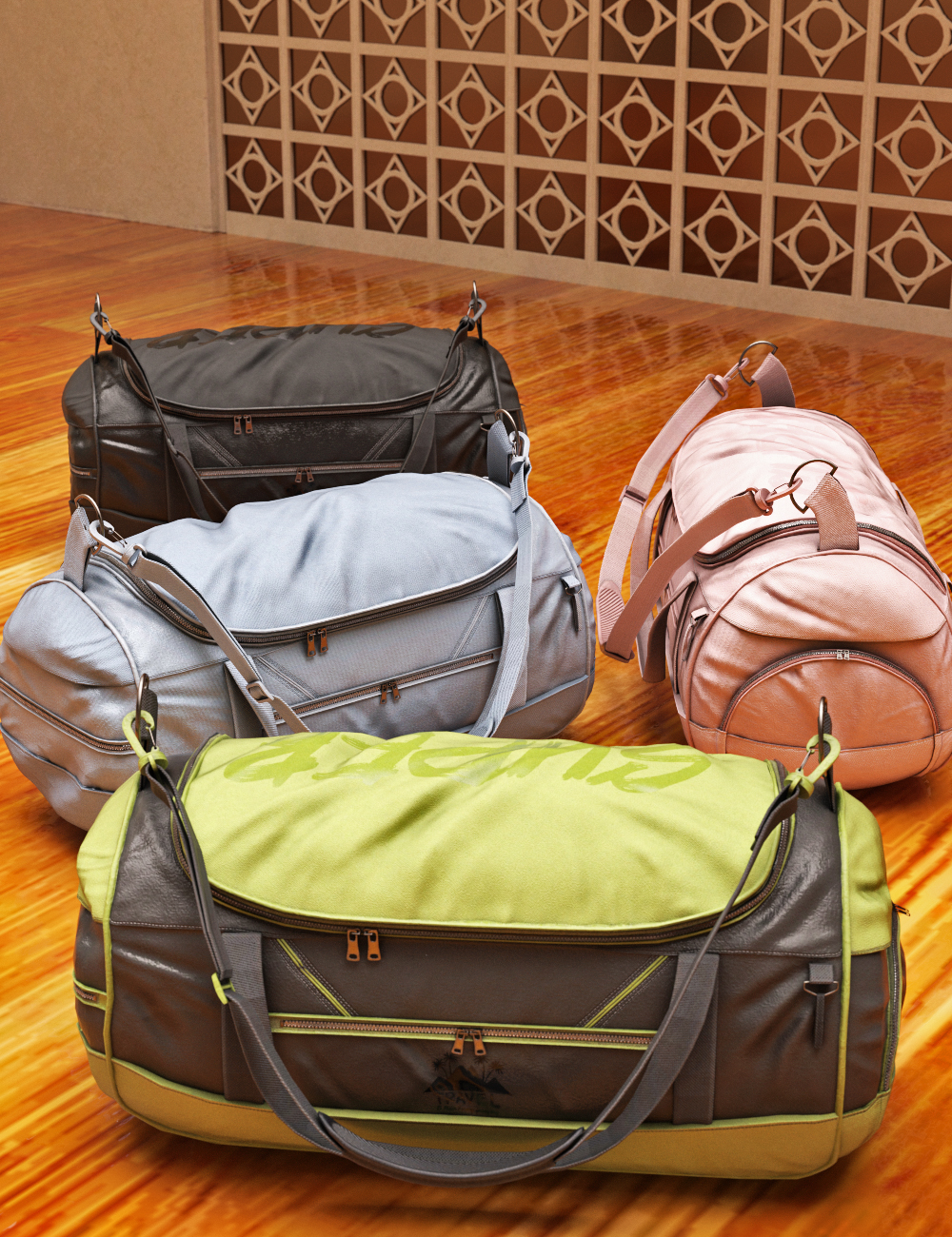 XI Gym Bag by: Xivon, 3D Models by Daz 3D