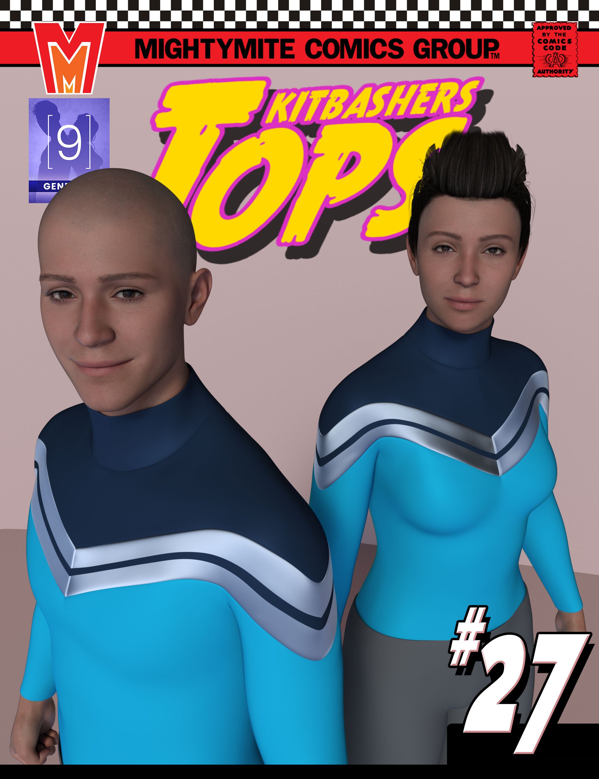 Tops 027 MMKB for Genesis 9 by: MightyMite, 3D Models by Daz 3D