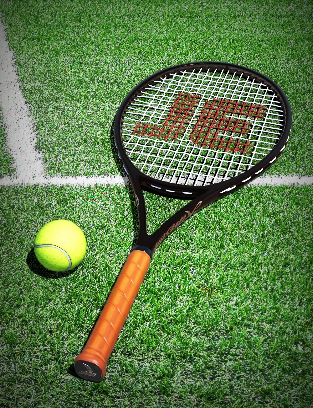 XI Tennis Set by: Xivon, 3D Models by Daz 3D