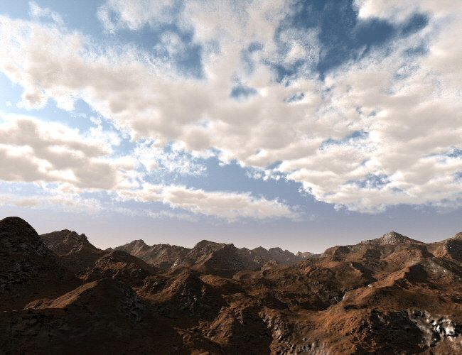 Bryce Pro Cloudscapes by: David Brinnen, 3D Models by Daz 3D