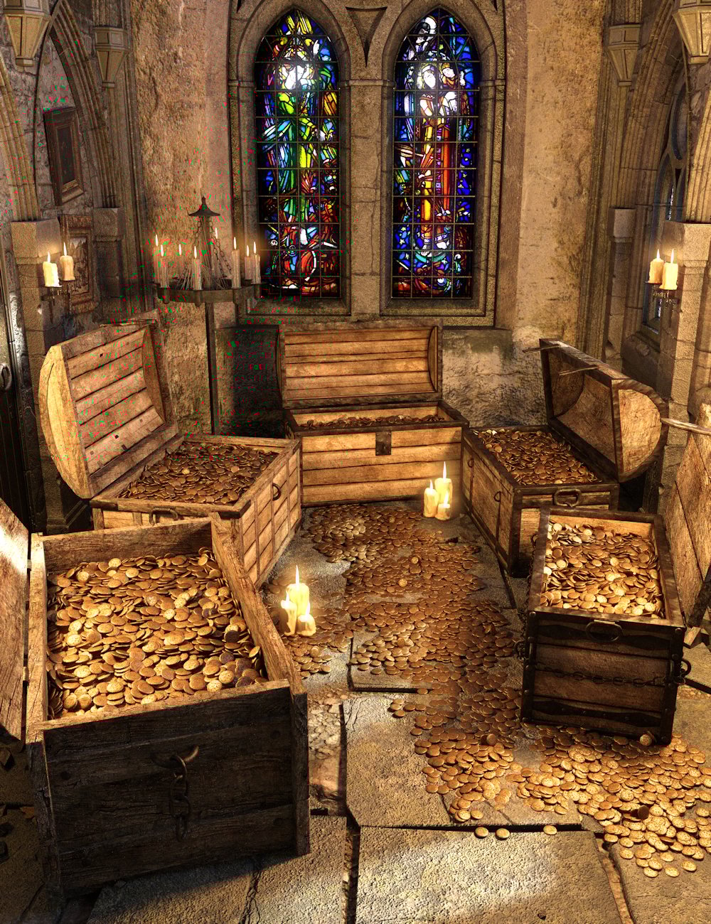 Medieval Chests 1