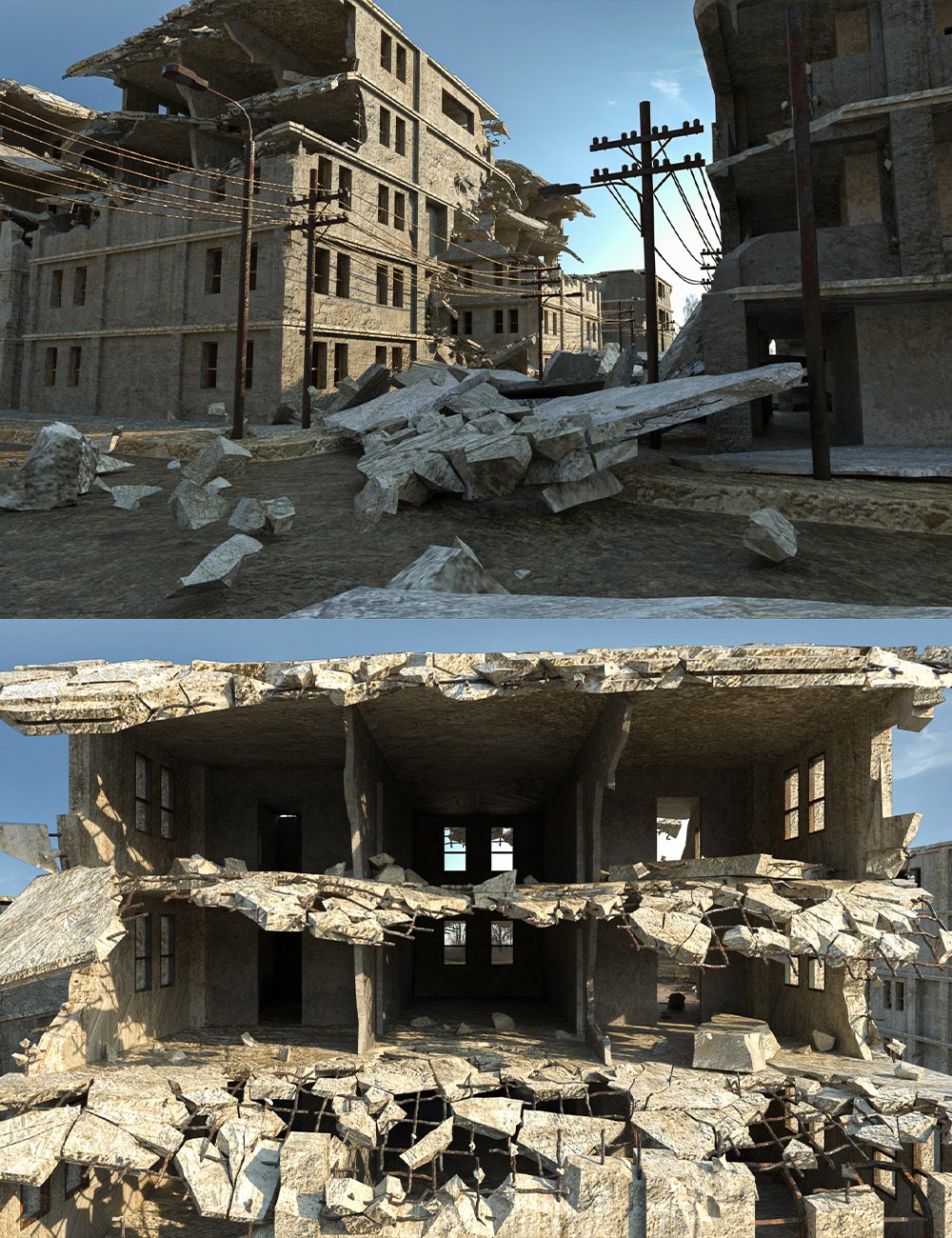 Demolition Zone by: clacydarch, 3D Models by Daz 3D