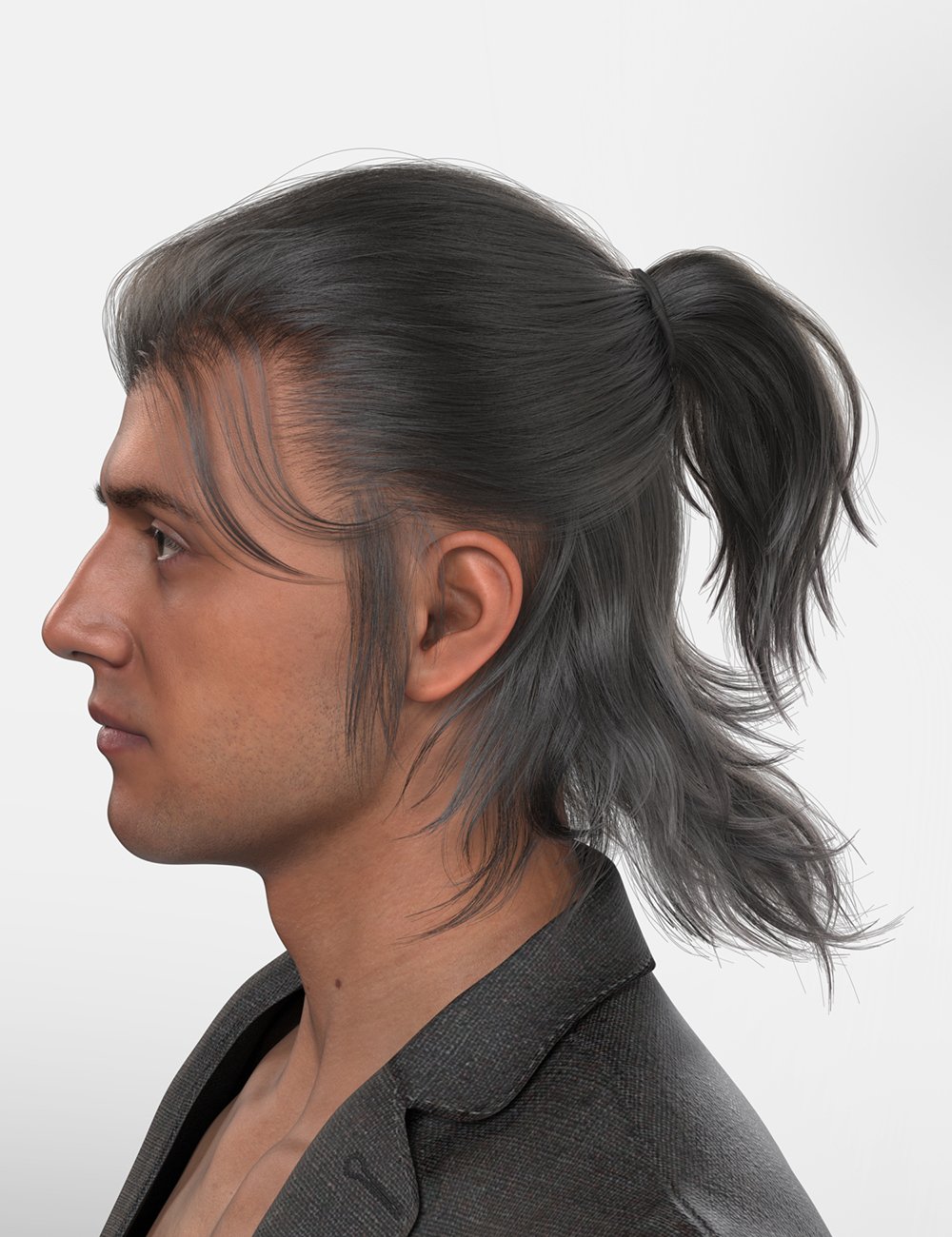 dForce XYZ Xu Hair for Genesis 9 by: XYZ, 3D Models by Daz 3D