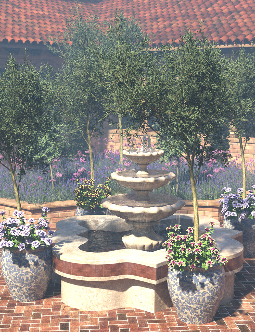 Garden Plants - Formal Trees | Daz 3D