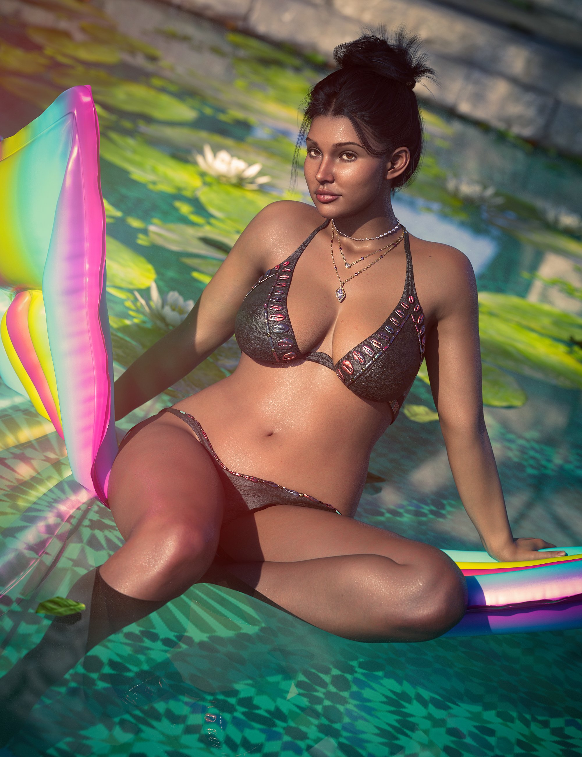 Brianna 9 Full Figured Shape Add-On by: , 3D Models by Daz 3D