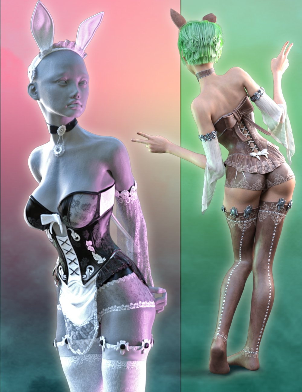 Easteria Outfit Texture addon