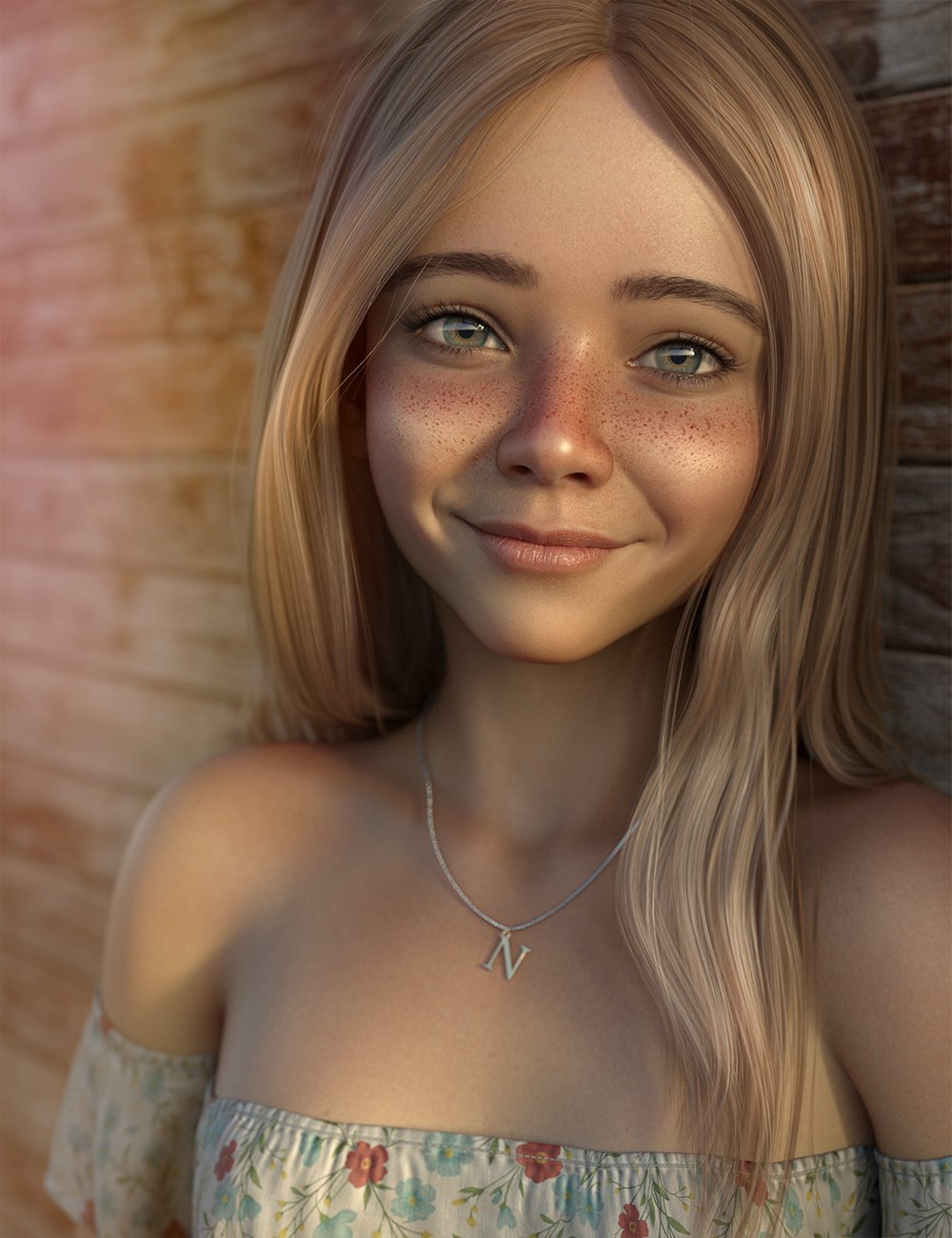 Nikki Female Character for Genesis 9 by: 3D Universe, 3D Models by Daz 3D