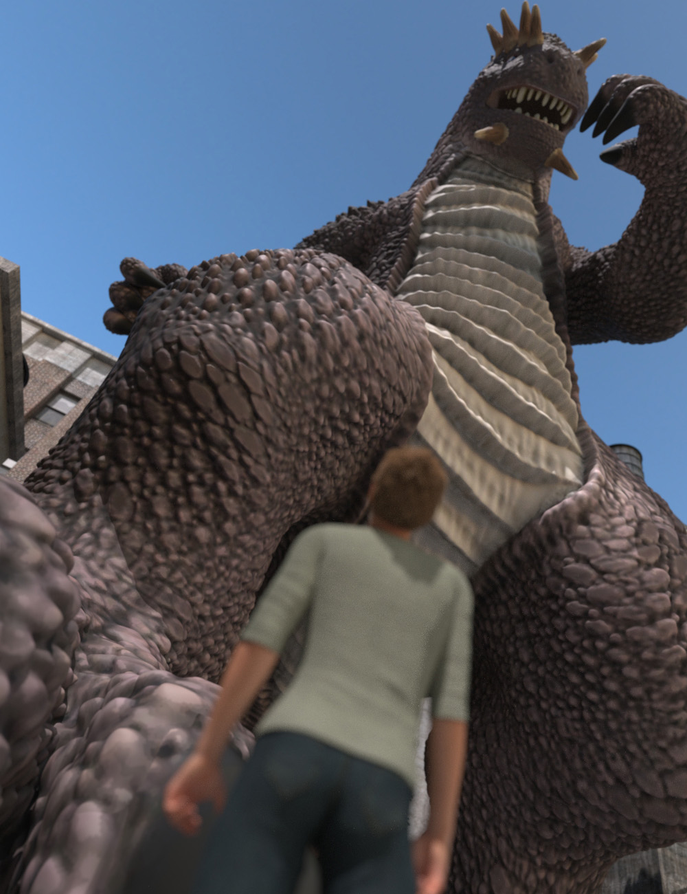 The Ultimate Kaiju by: Valandar, 3D Models by Daz 3D