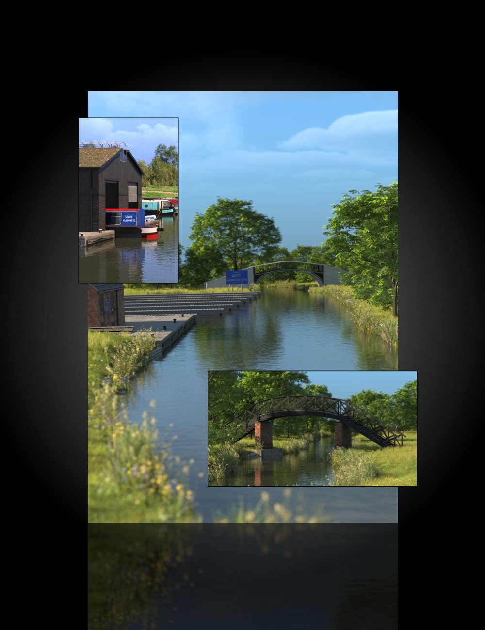 UltraScenery 2 - Marinas and Moorings by: TangoAlpha, 3D Models by Daz 3D