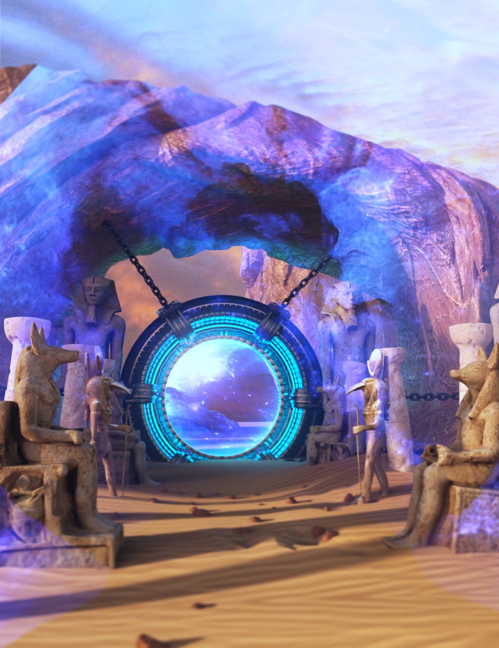 Portal Of The Gods by: kubramatic, 3D Models by Daz 3D