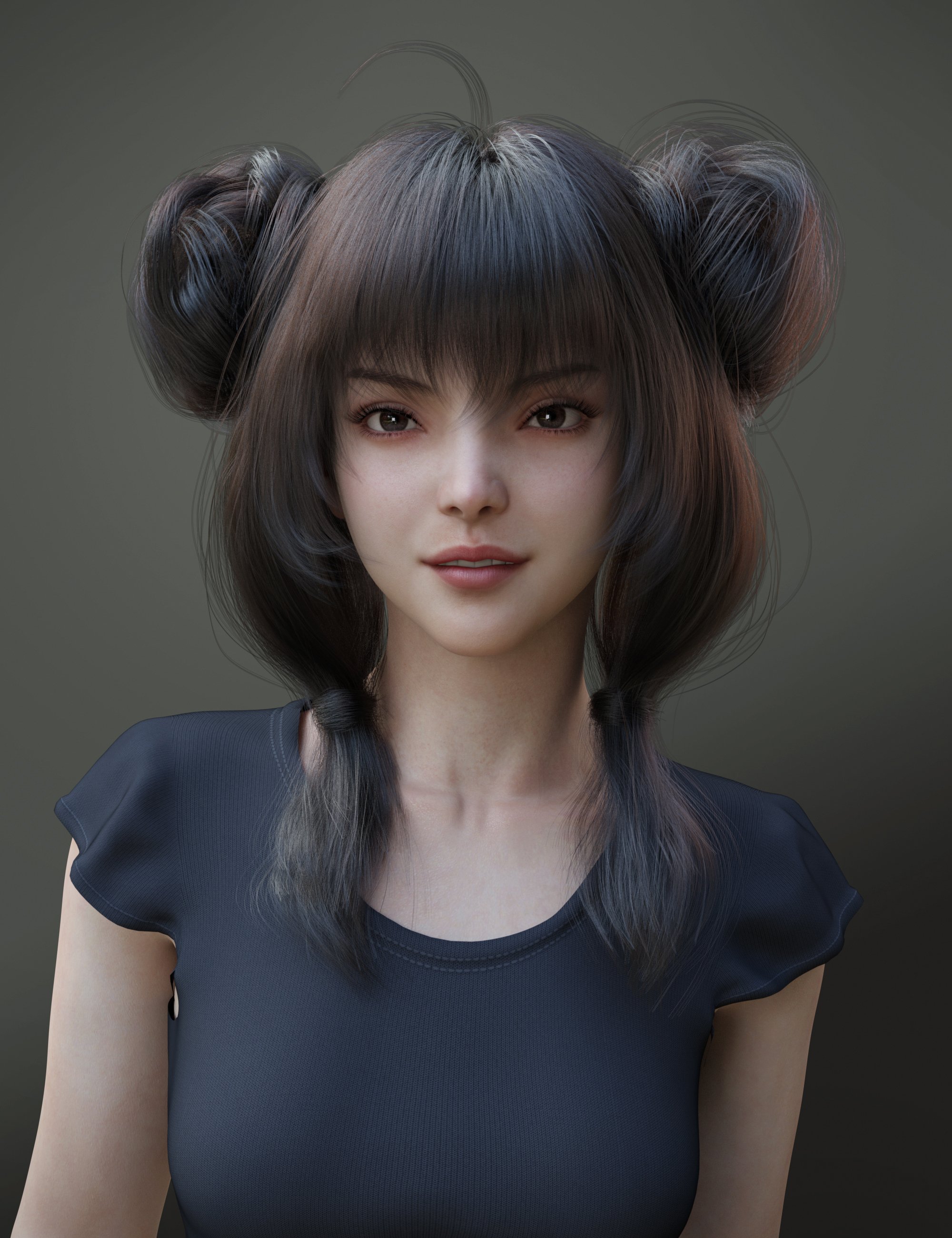 MB Ethie for Genesis 9 Feminine by: Magic Brush, 3D Models by Daz 3D