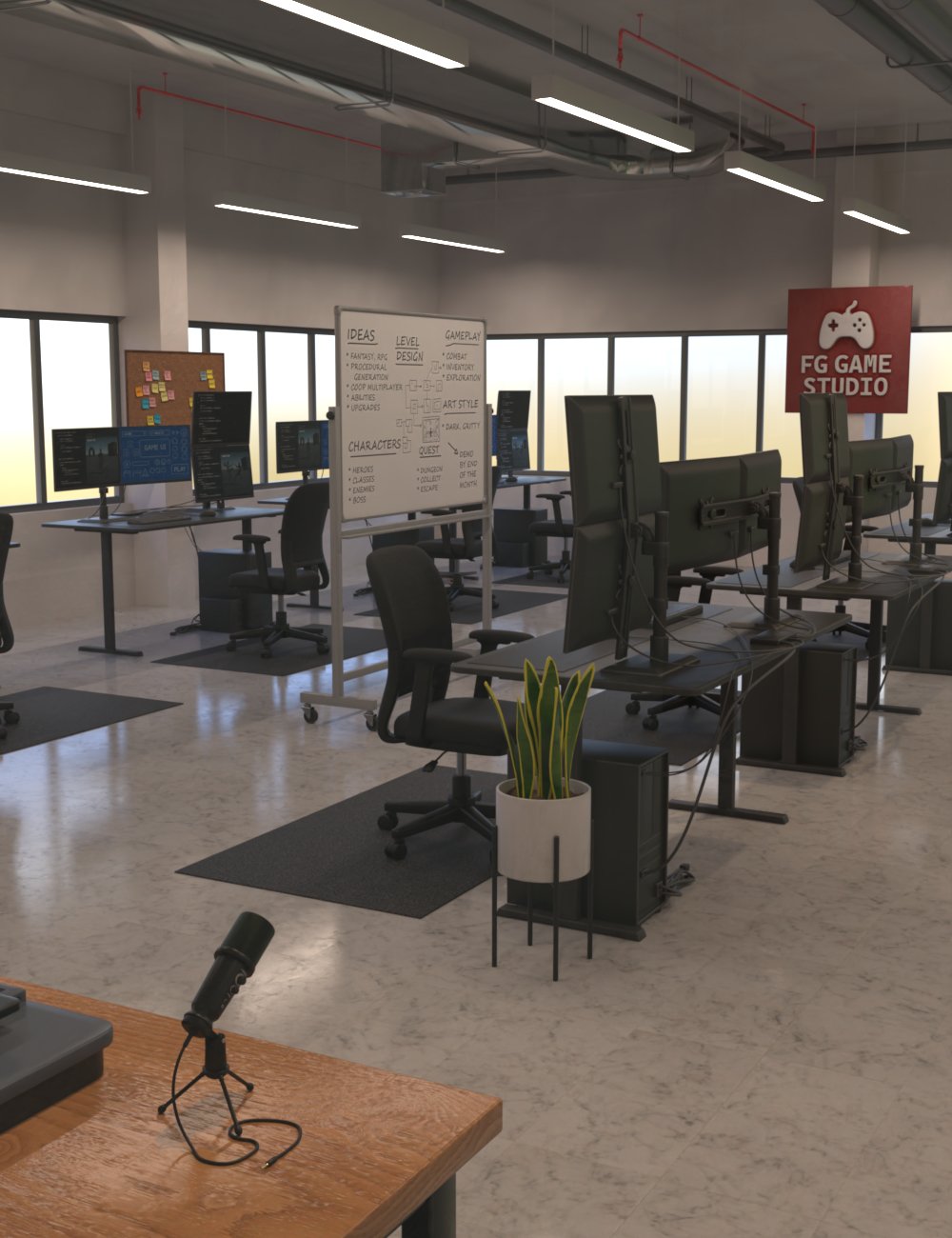 FG Game Studio by: IronmanFugazi1968, 3D Models by Daz 3D