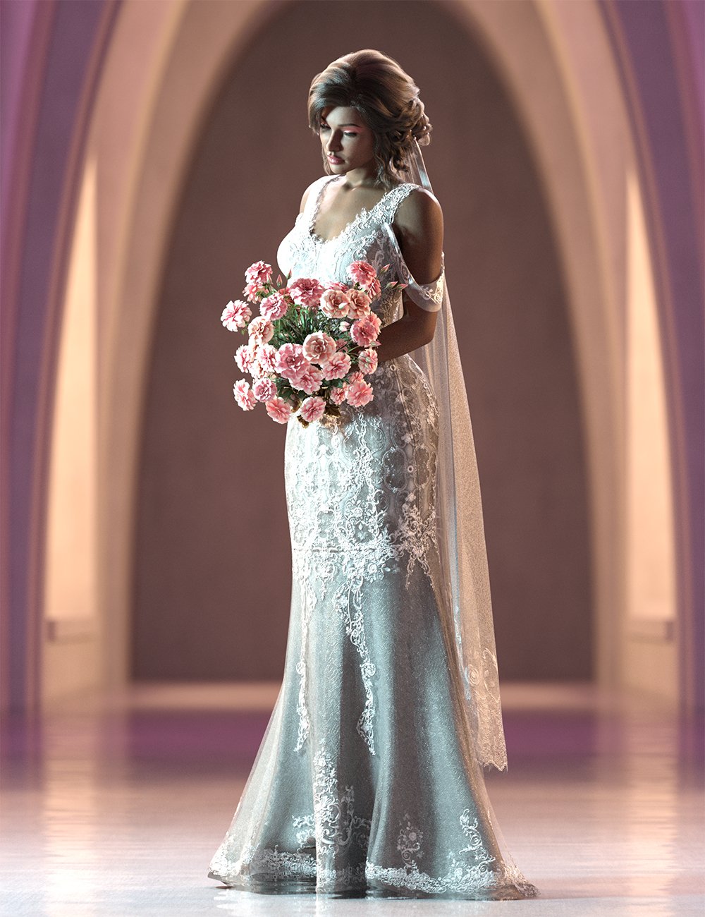The Bride Poses for Brianna 9 by: Ensary, 3D Models by Daz 3D