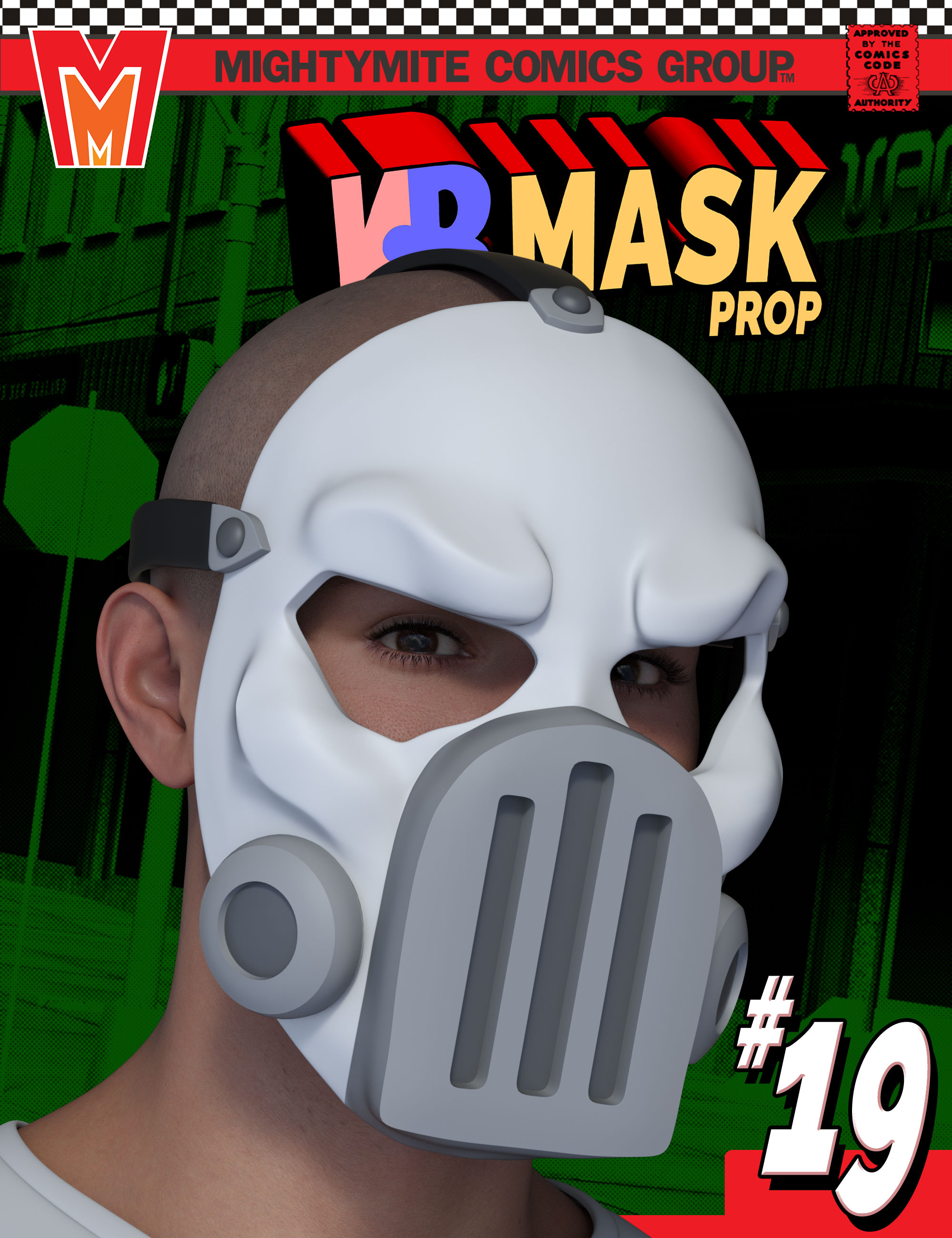Mask 019 MMKBProps by: MightyMite, 3D Models by Daz 3D