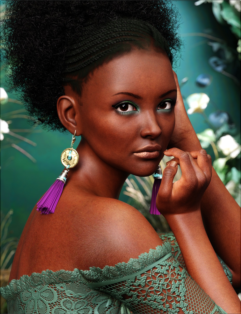 VYK Dahlia for Genesis 9 by: vyktohria, 3D Models by Daz 3D