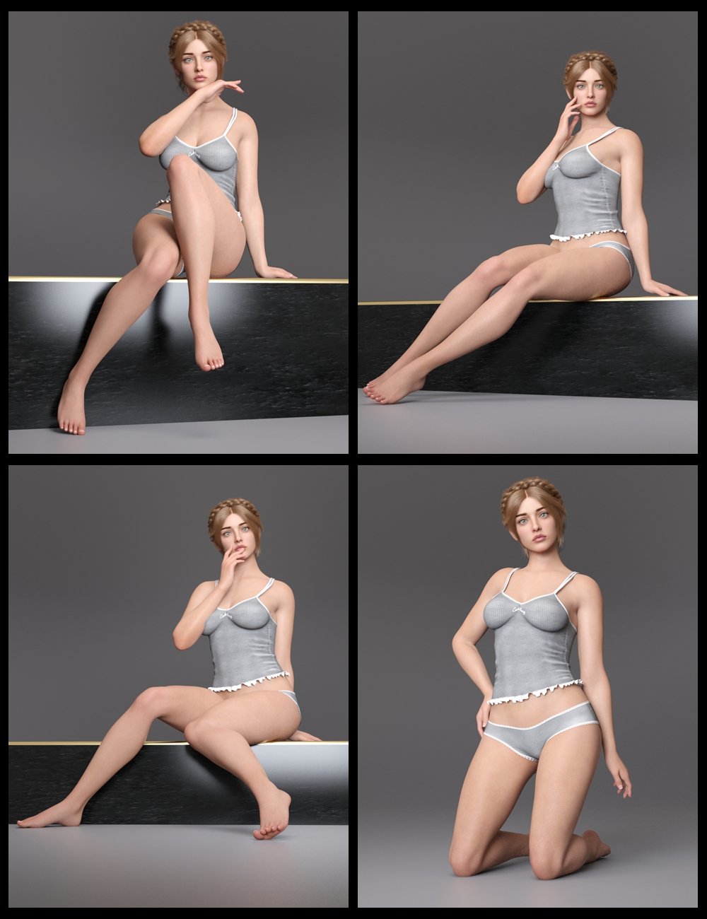 EG Lovely Poses 22 for Genesis 9