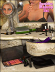 Scandalous Makeup Set by: ARTCollab, 3D Models by Daz 3D