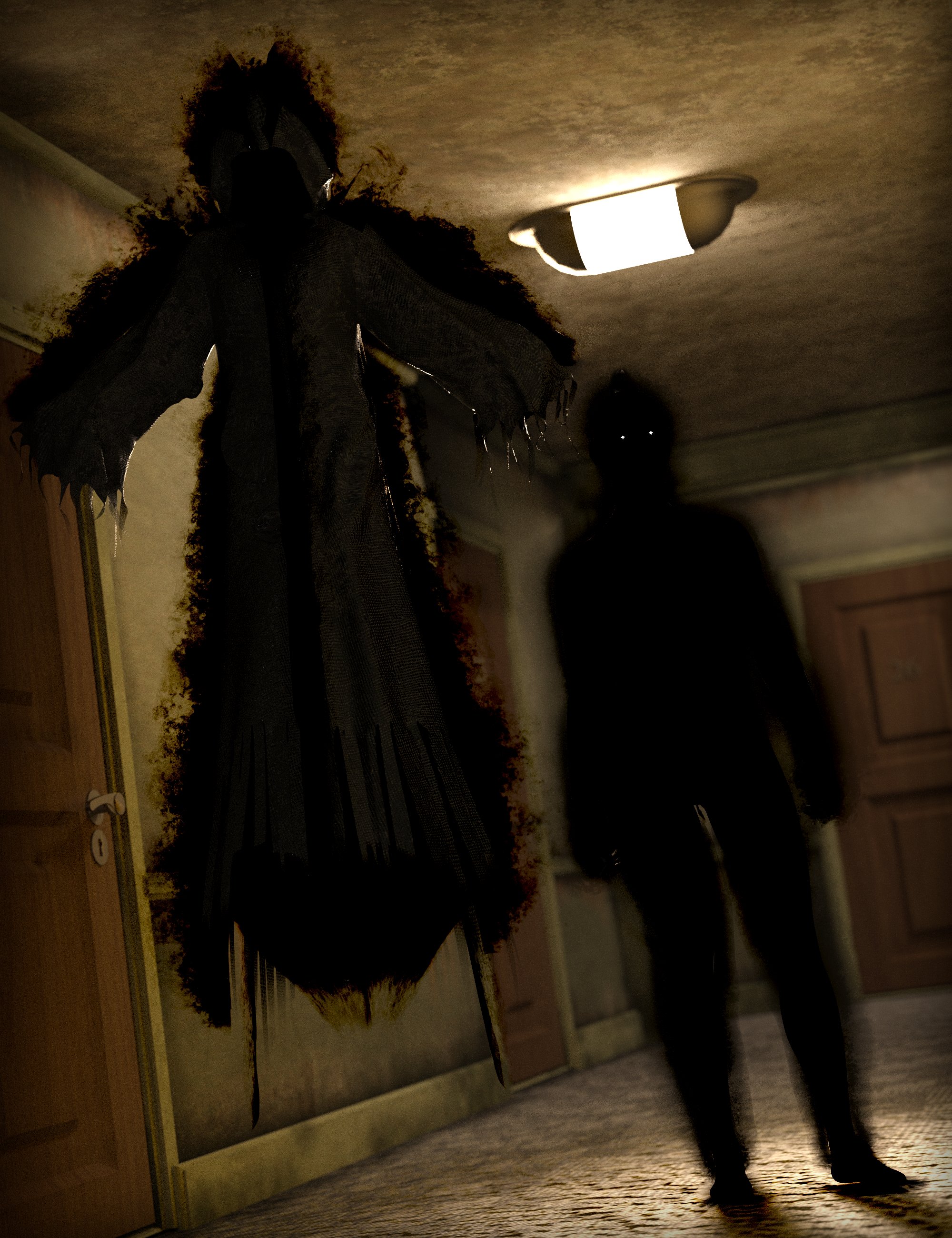 SY Shadow People Genesis 9 by: Sickleyield, 3D Models by Daz 3D