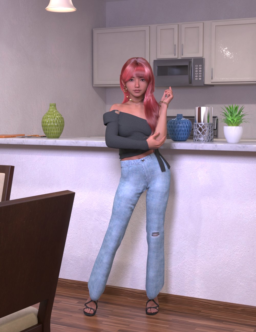 FG Starter Apartment Bundle by: IronmanFugazi1968, 3D Models by Daz 3D