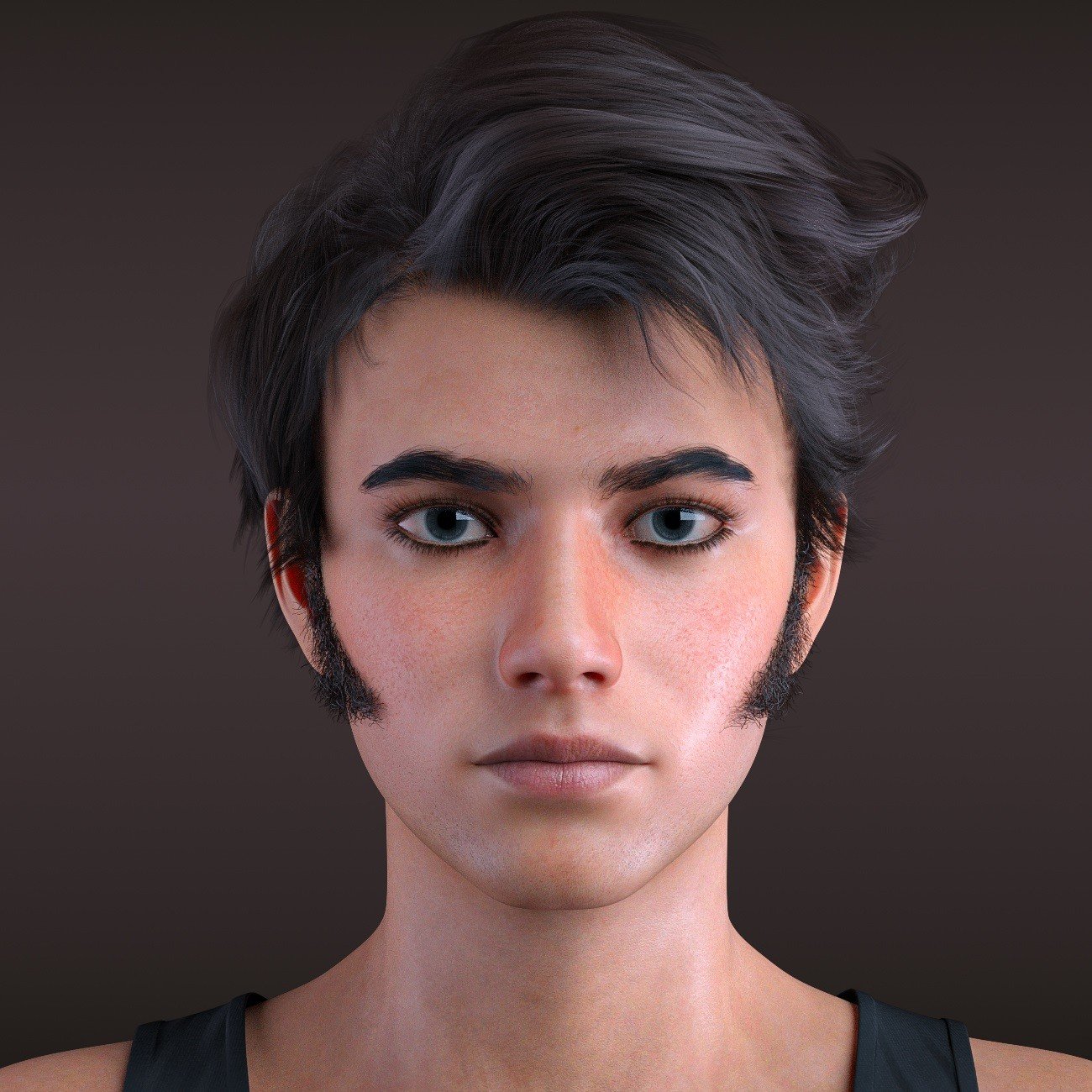 Abbiyya for Genesis 8.1 Male by: WinSan3D, 3D Models by Daz 3D