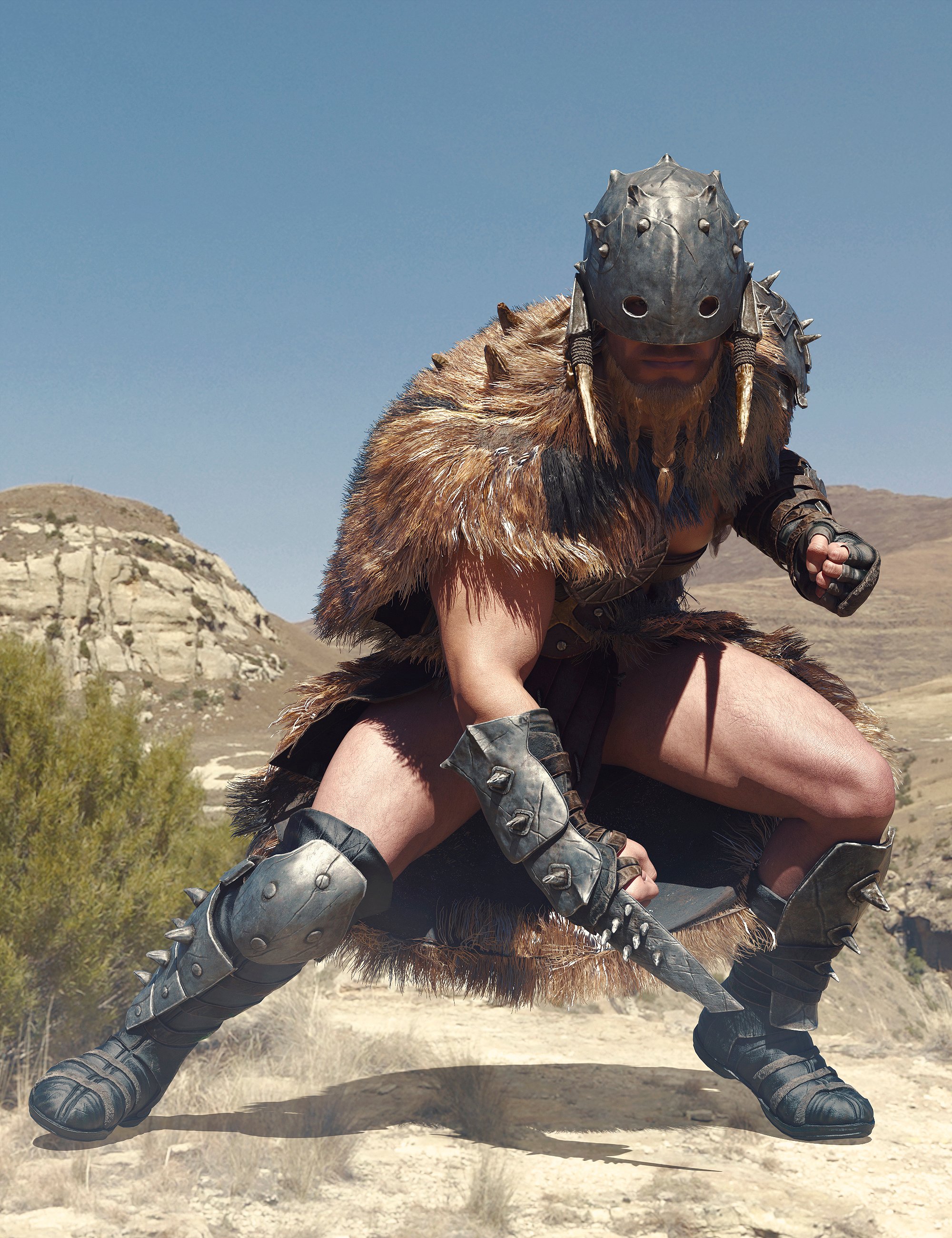 dForce Armor of Savage Fury for Genesis 9