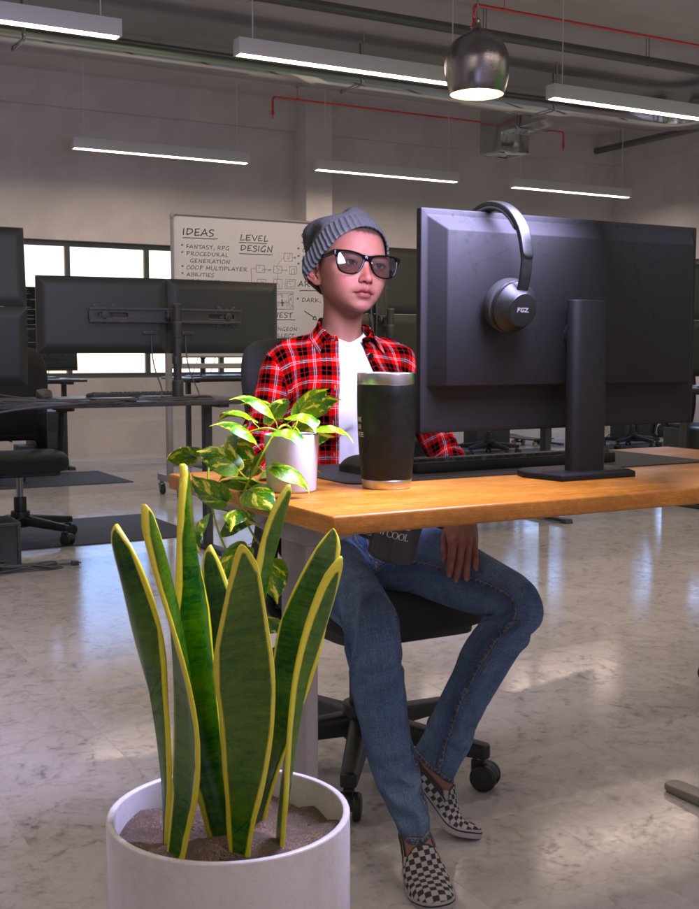 FG Game Studio Bundle by: IronmanFugazi1968, 3D Models by Daz 3D