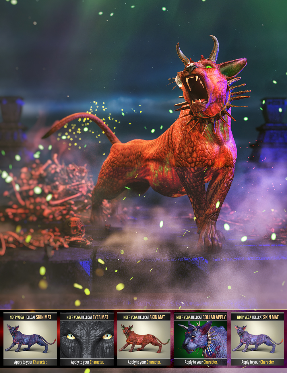 NDFP Vega HellCat for DAZ Big Cat 2