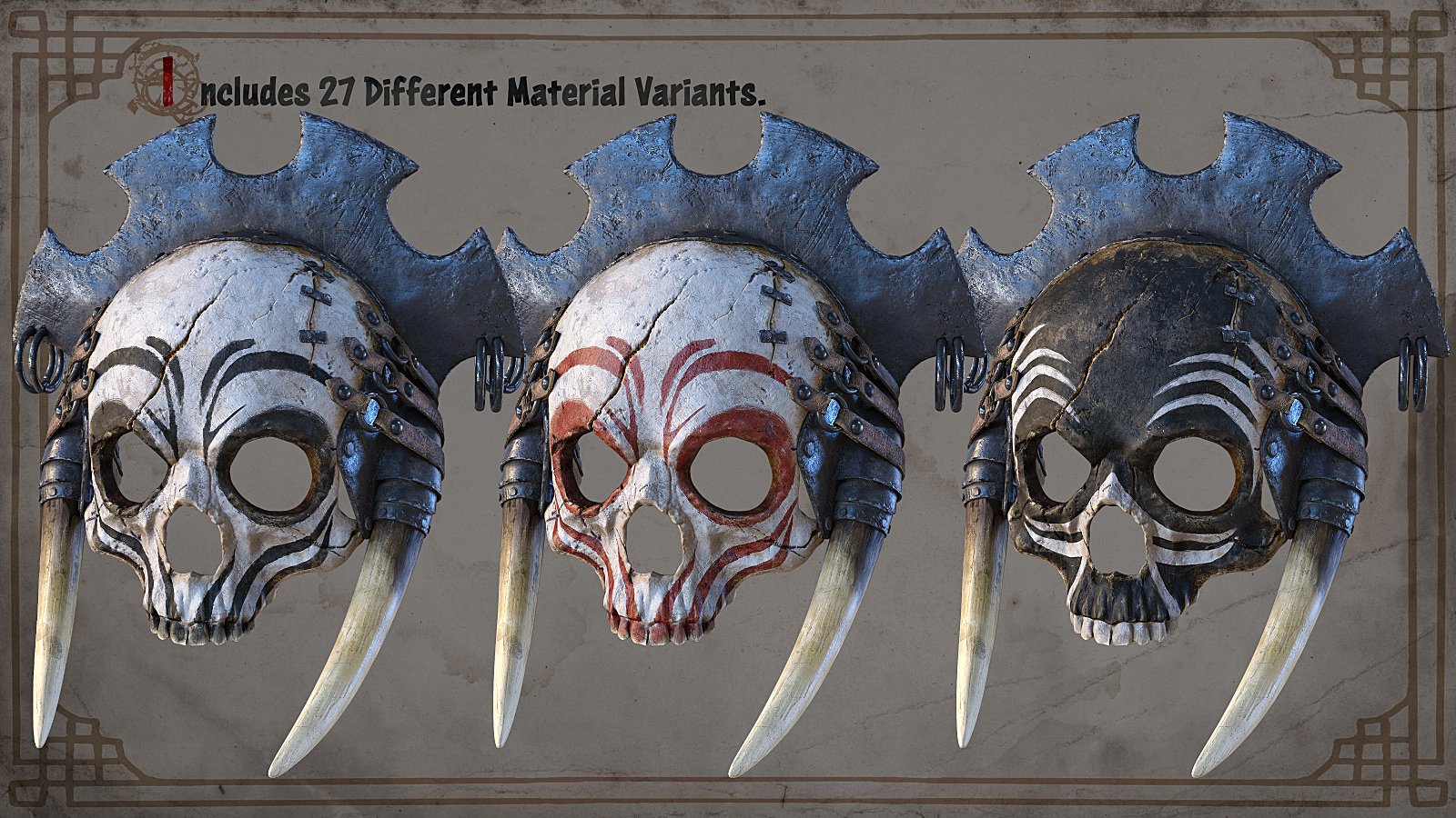 STF Brutal Gear - Serpentbane Deathmask Texture Pack