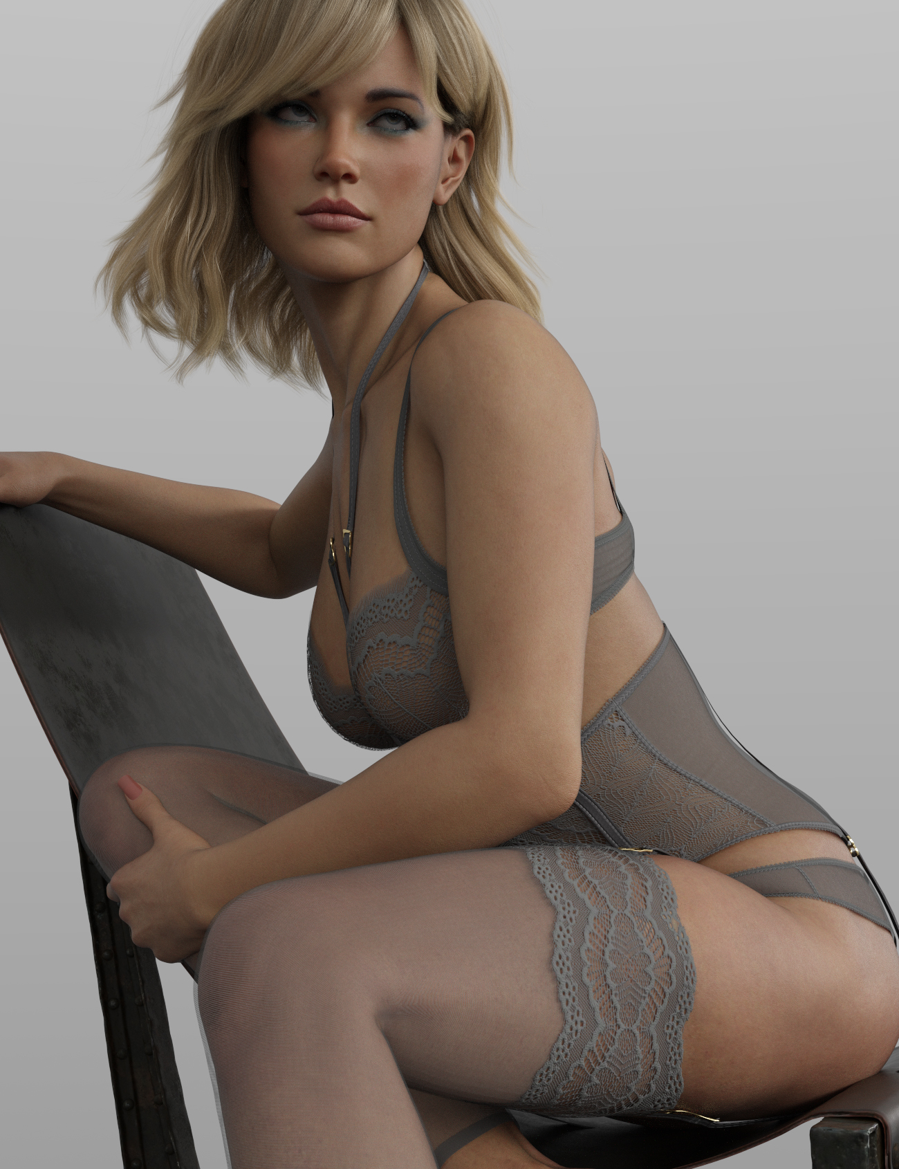 X-Fashion Belle Amour Lingerie for Genesis 9 and 8, 8.1 Female by: xtrart-3d, 3D Models by Daz 3D