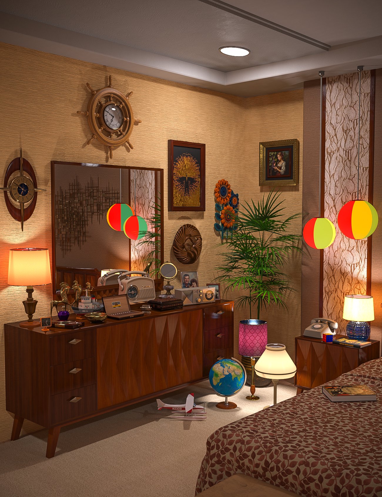 SE Retro Apartment 2 Props