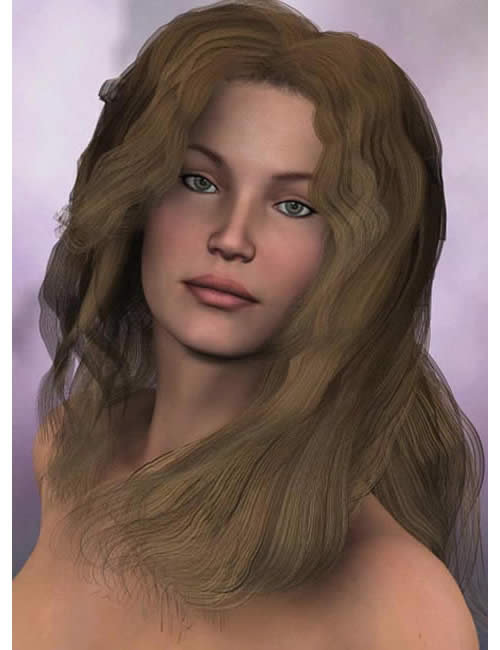 Bombshell V3: Long Conforming Hair by: , 3D Models by Daz 3D
