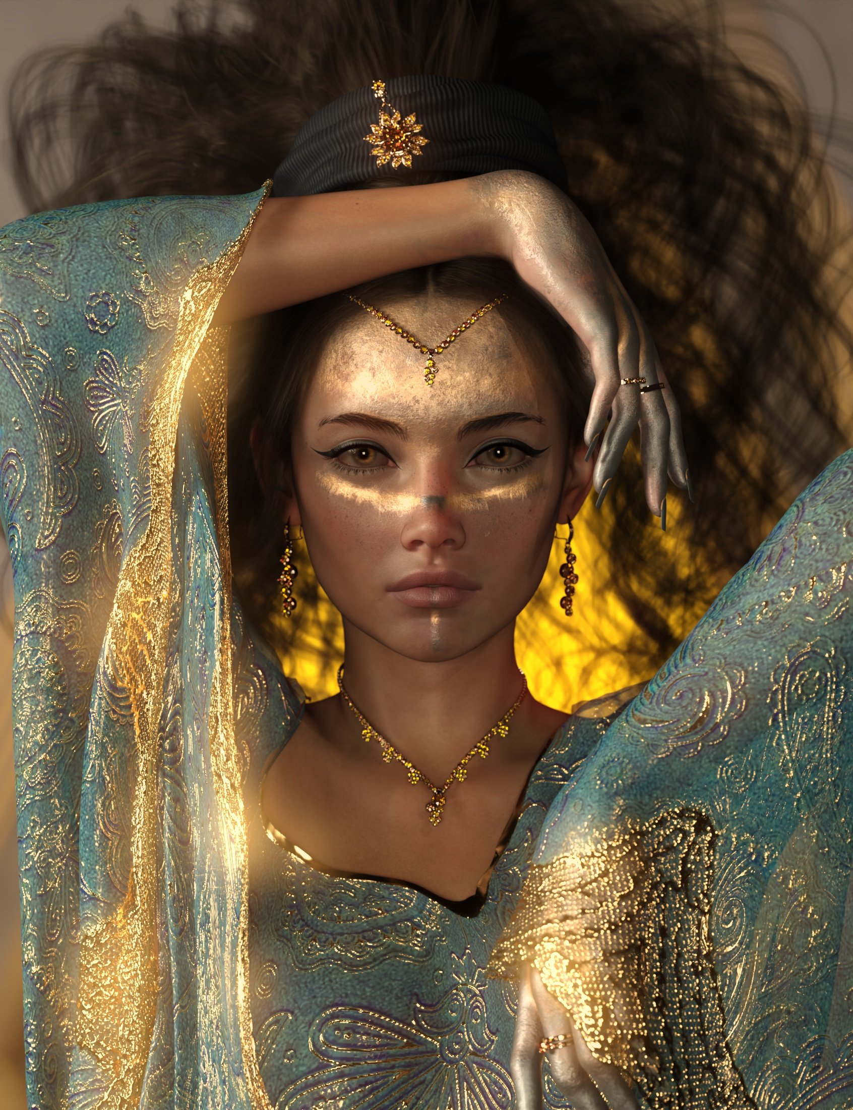 Bedazzled Jewelry Set for Genesis 9