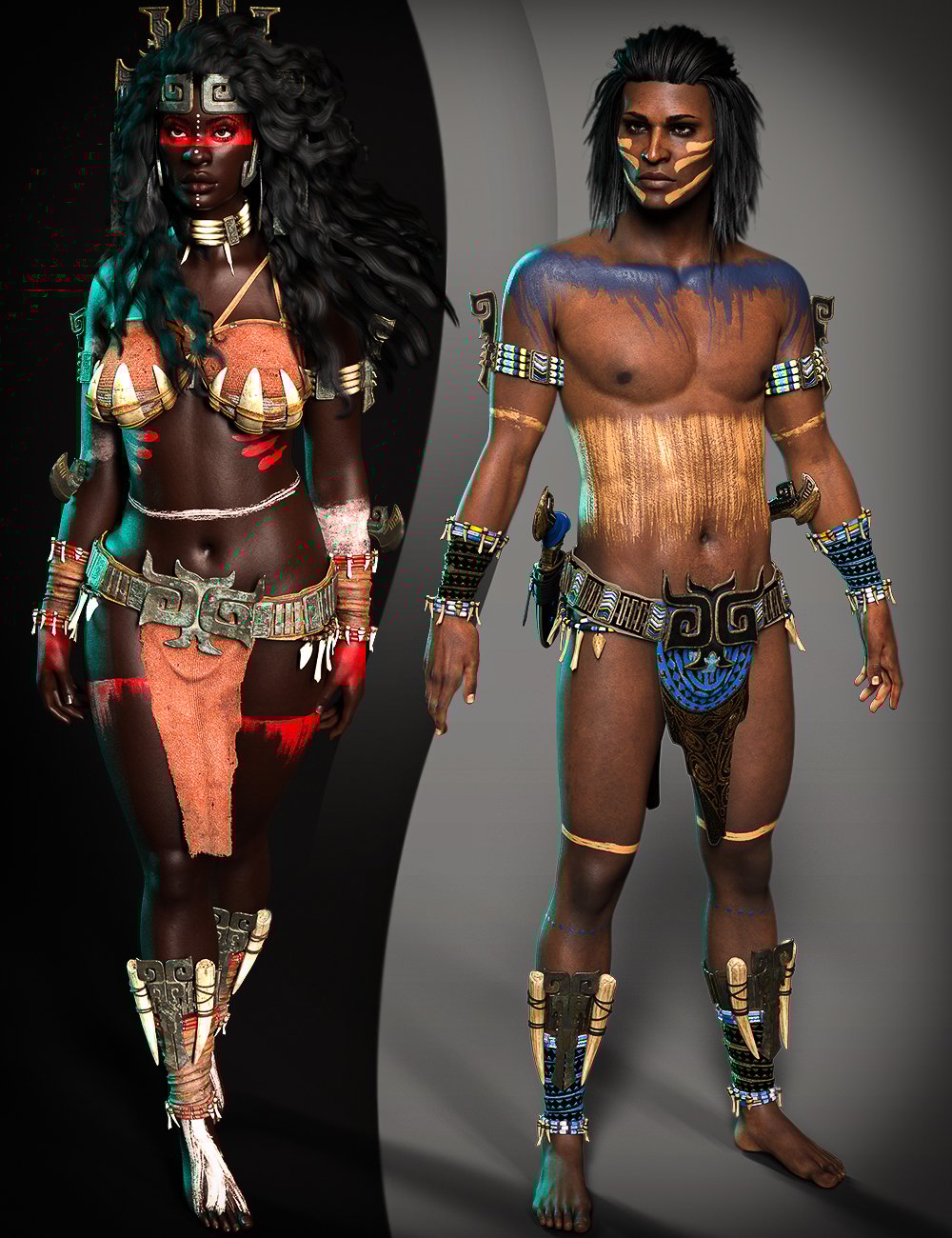 Twizted Tribal Paints 2 for Genesis 9 Twizted Tribal Paints 2 for Genesis 9