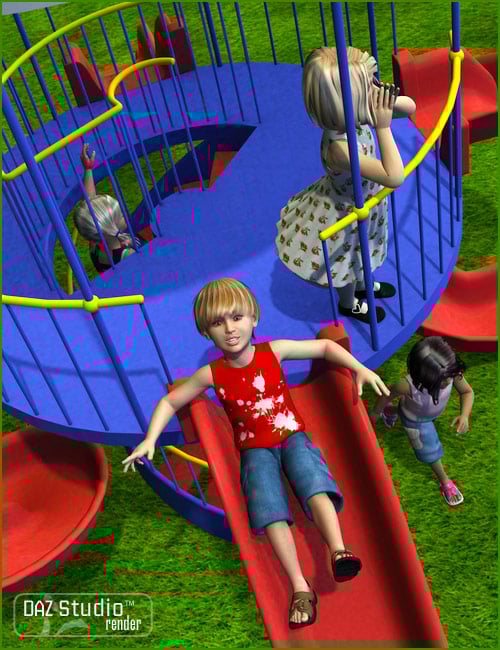 Playground Set 2 Playground Set 2 by: blondie9999, 3D Models by Daz 3D