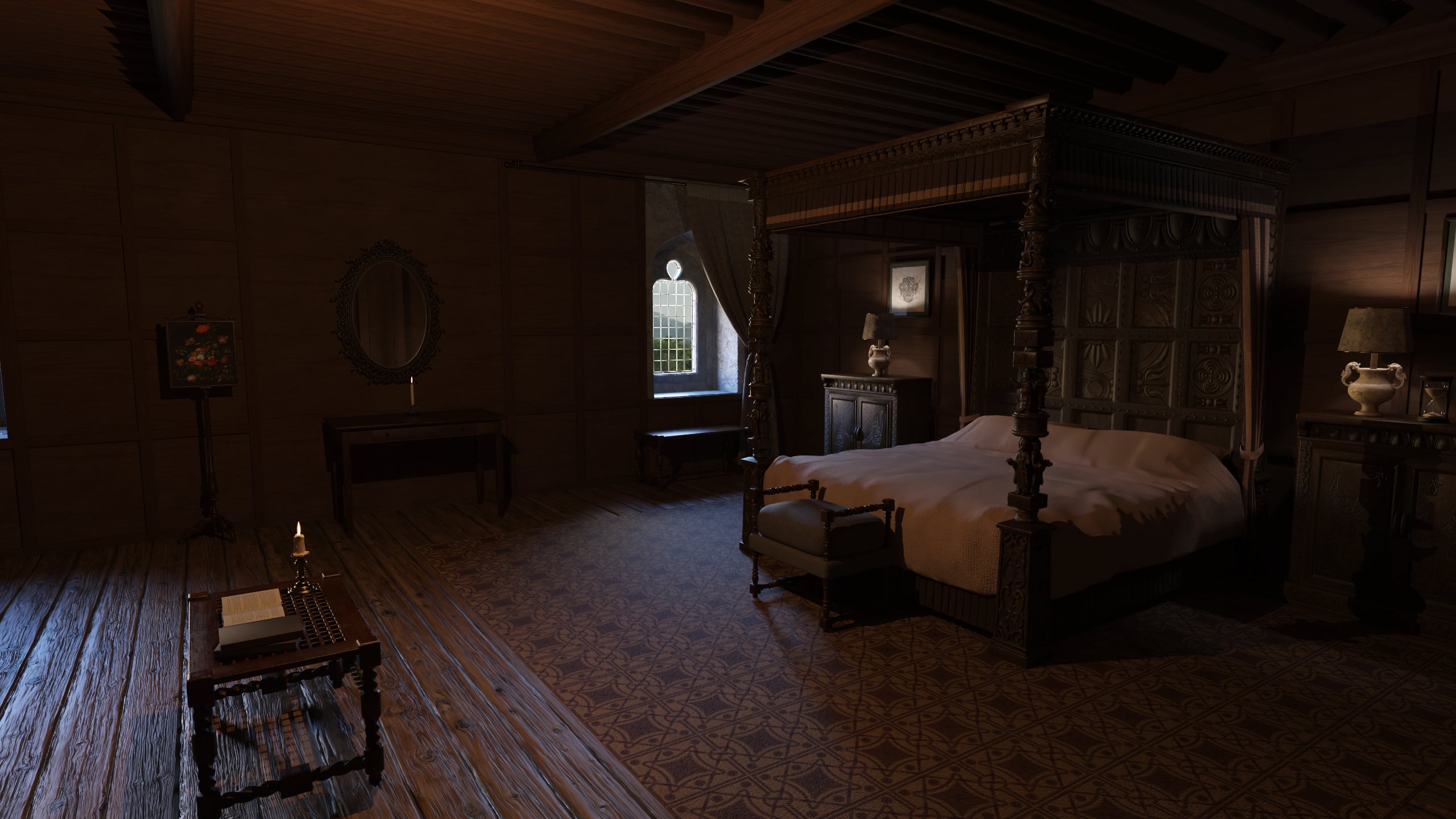FG Medieval Bedroom | Daz 3D
