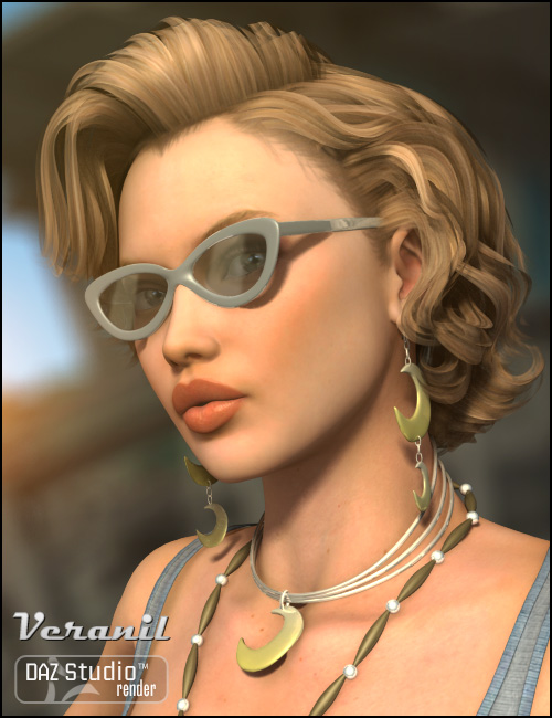 Veranil for V4 by: Ravenhair, 3D Models by Daz 3D
