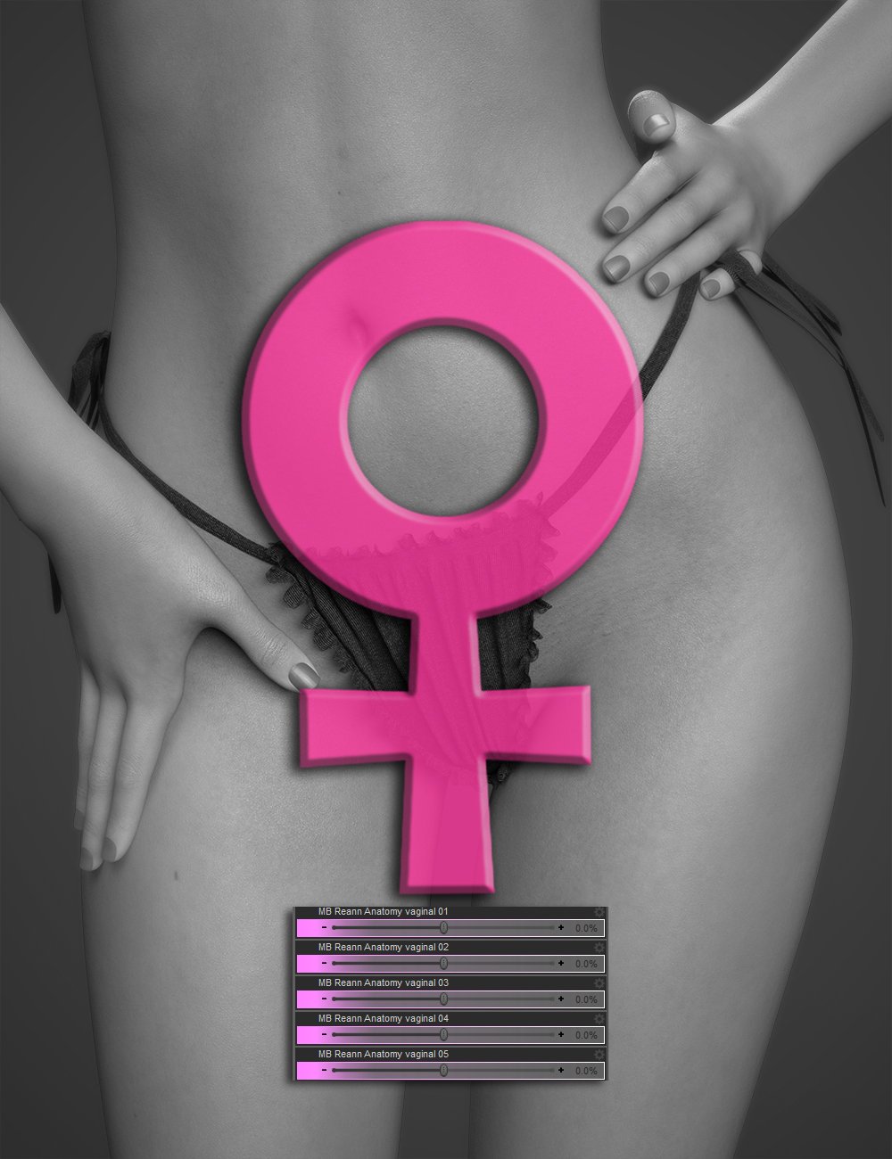 MB Reann Genesis 9 Female Anatomy Morphs Vol 2 by: Magic Brush, 3D Models by Daz 3D