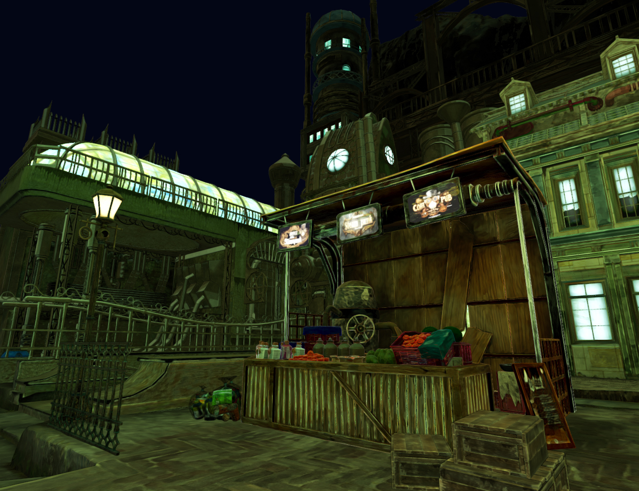 XI Steampunk Slums Toon