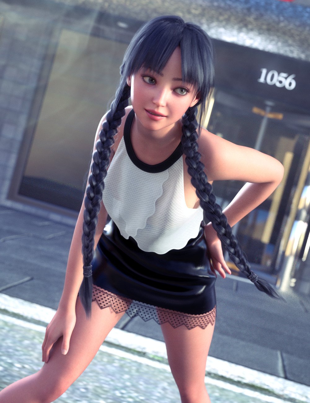 dForce Curious Lady Outfit for Genesis 9 dForce Curious Lady Outfit for Genesis 9
