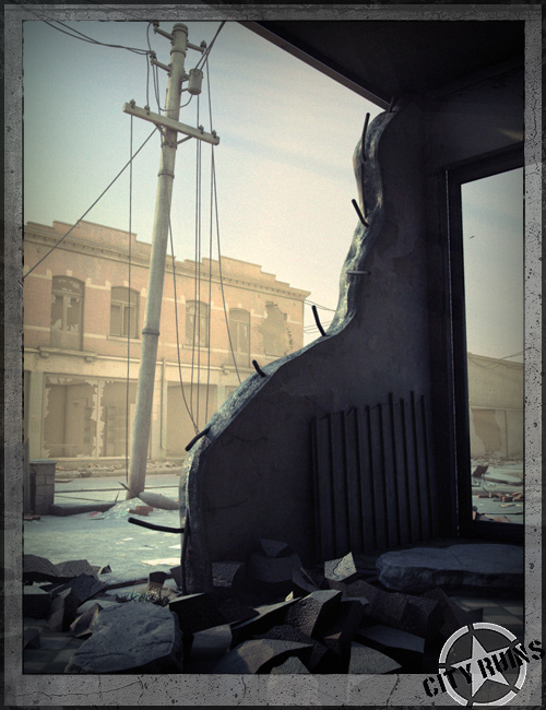 City Ruins Building 01