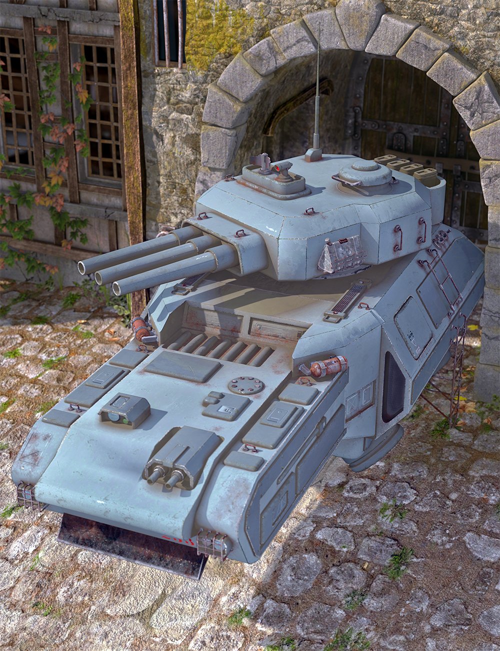 HoverBeast MK II by: Monyto, 3D Models by Daz 3D