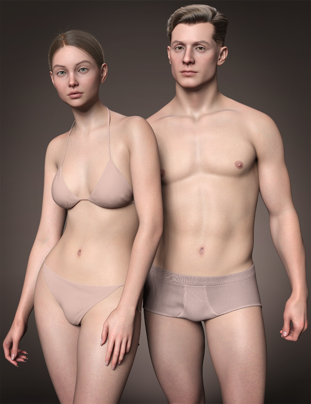CGI Delicate Skin Merchant Resource for Genesis 9 by: Color Galeria, 3D Models by Daz 3D
