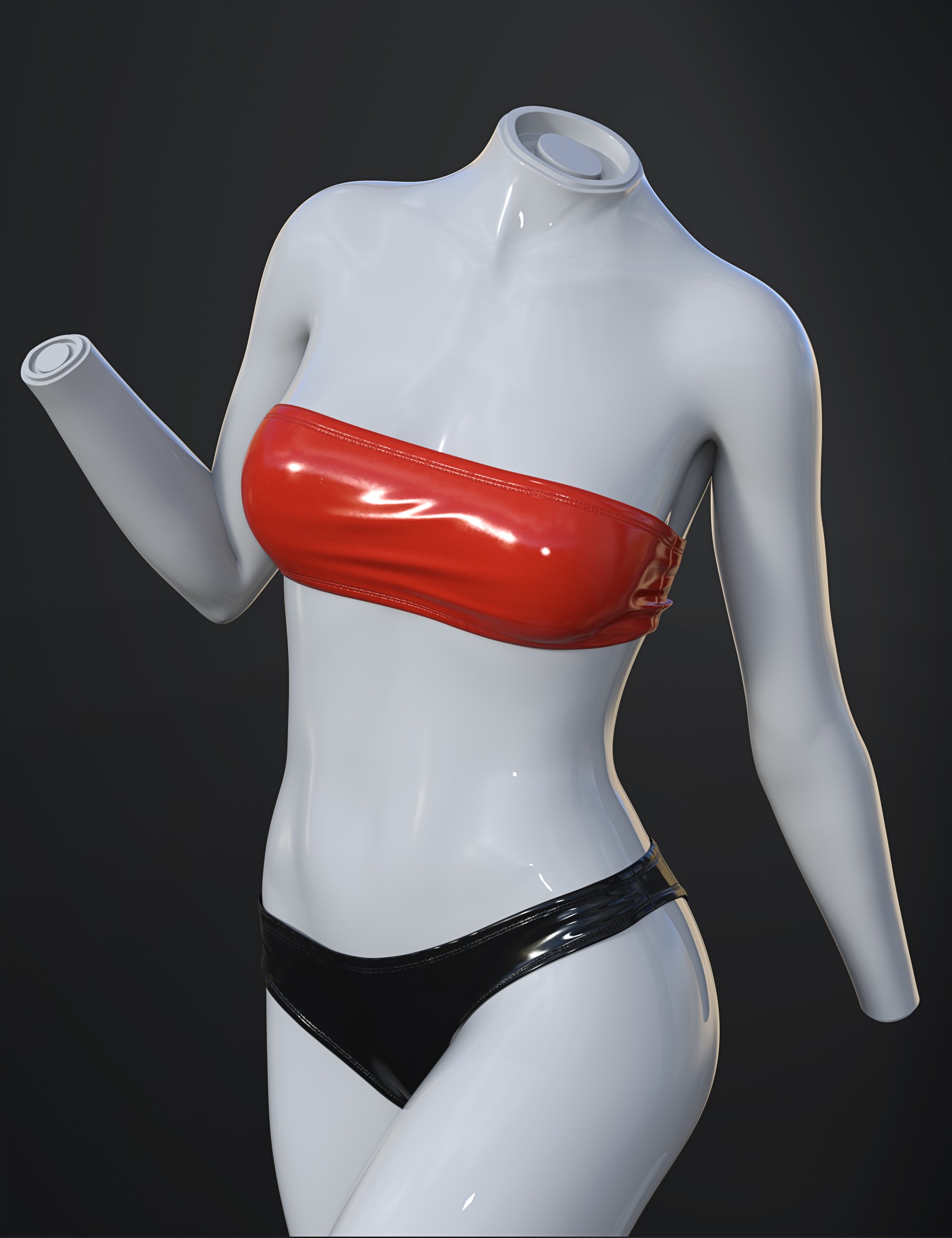 dForce SU Strapless Bikini for Genesis 9, 8.1, and 8 Female dForce SU Strapless Bikini for Genesis 9, 8.1, and 8 Female