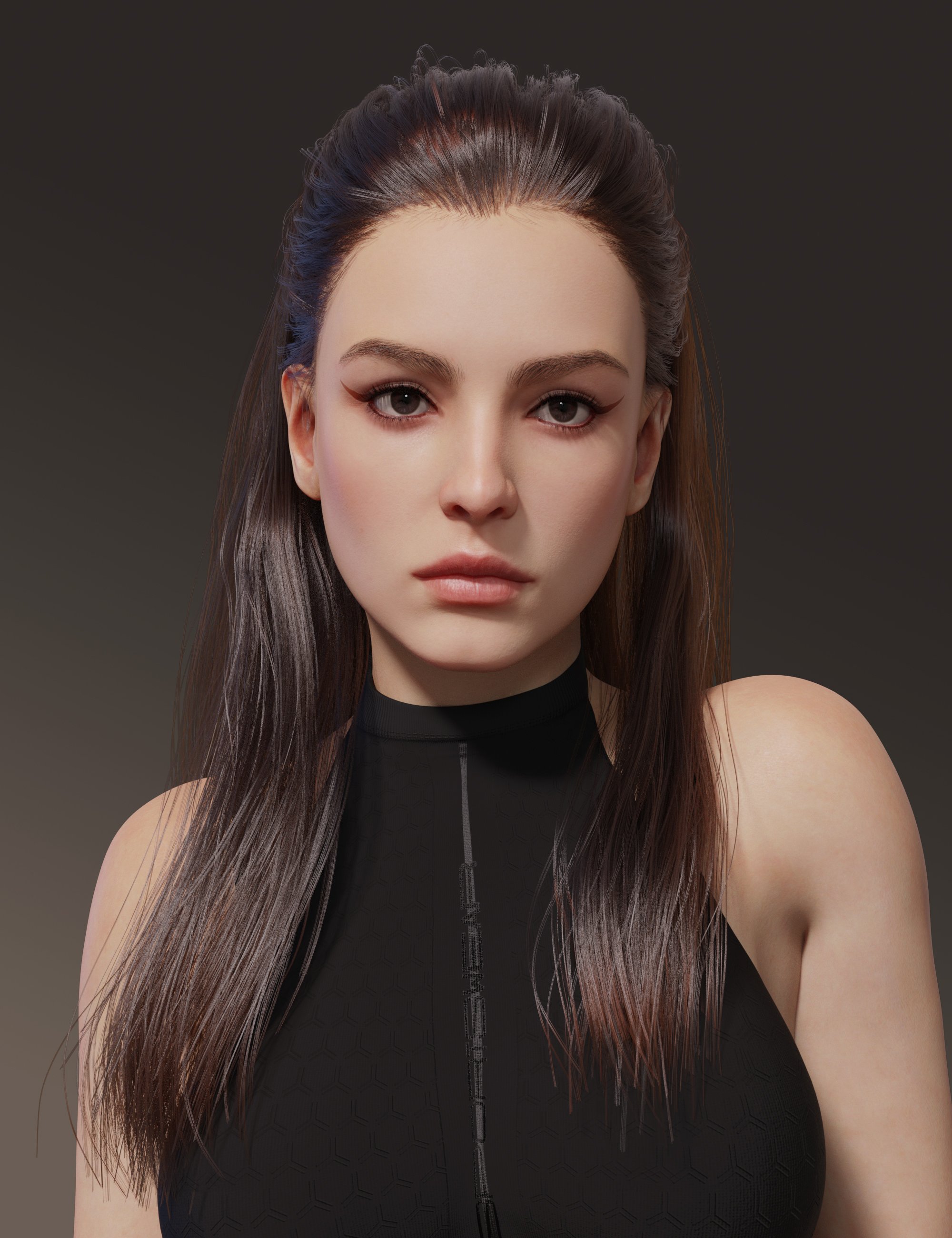 MB Merja HD for Genesis 9 Feminine by: Magic Brush, 3D Models by Daz 3D