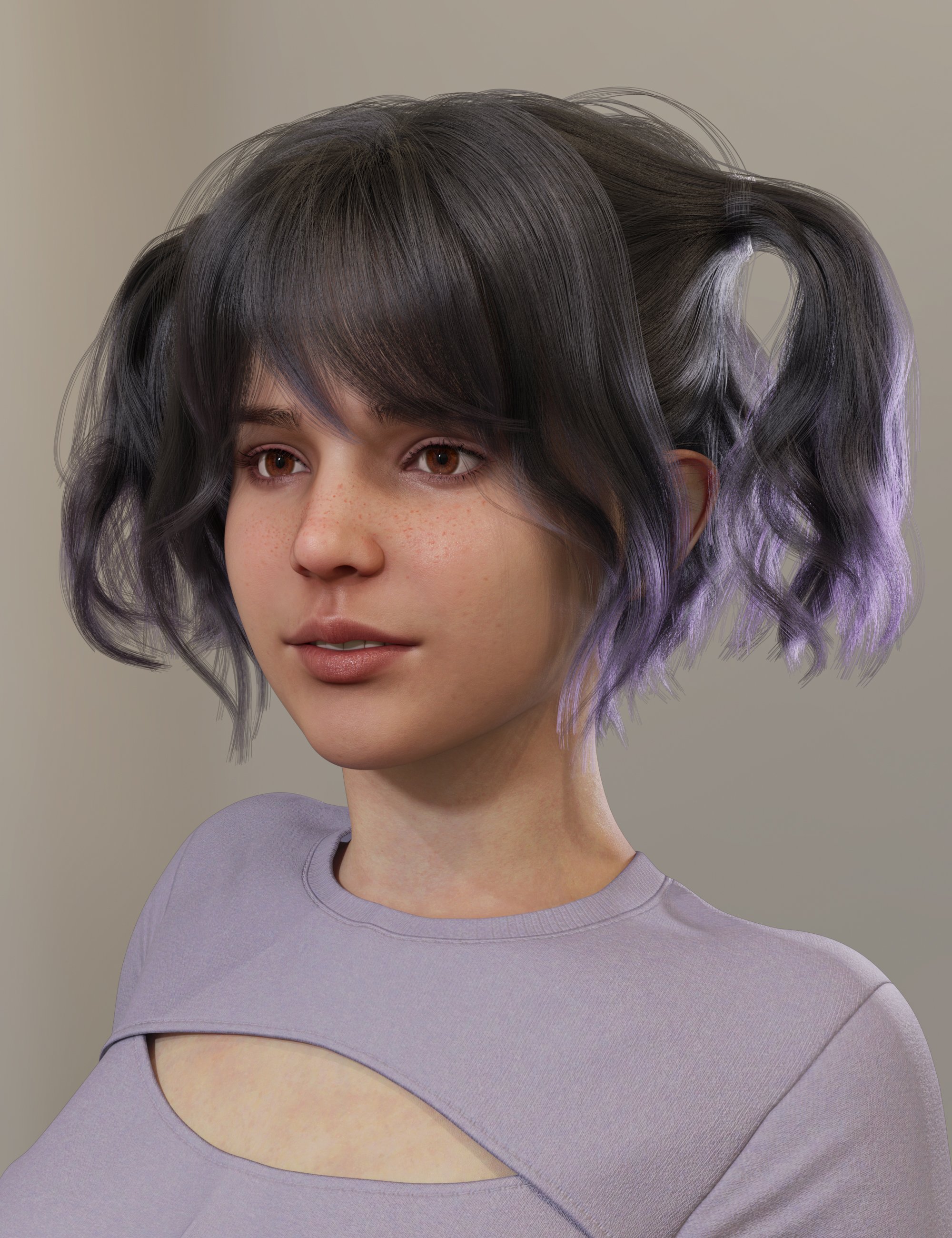 MB Quenby for Genesis 9 Feminine by: Magic Brush, 3D Models by Daz 3D