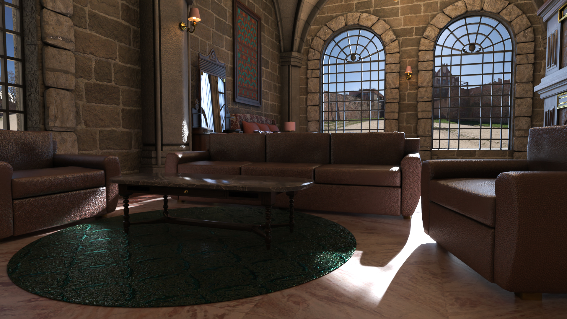 Medieval Castle Bedroom