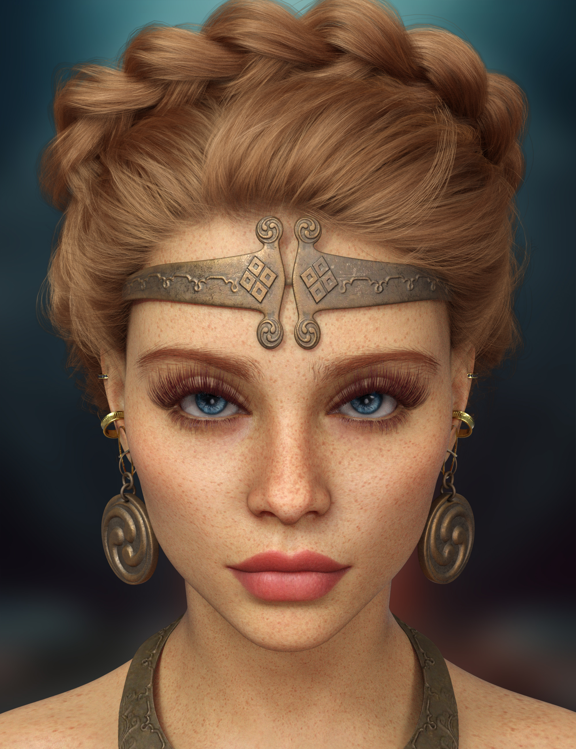 LM Tatyana for Genesis 9 Feminine by: Luxey MusesATK, 3D Models by Daz 3D