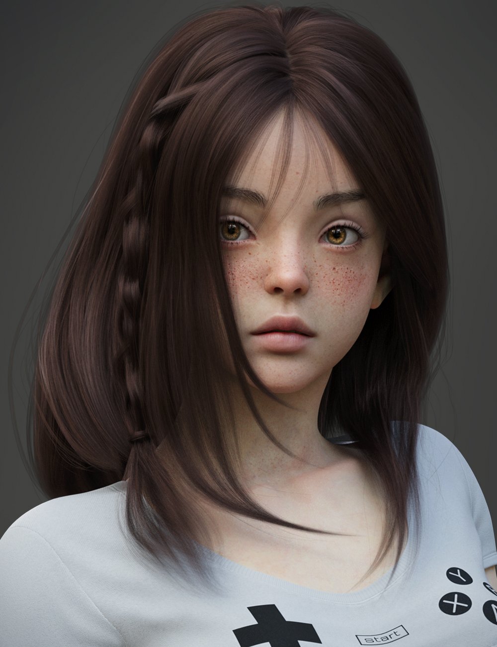 MB Mimiko HD for Genesis 9 Feminine by: Magic Brush, 3D Models by Daz 3D