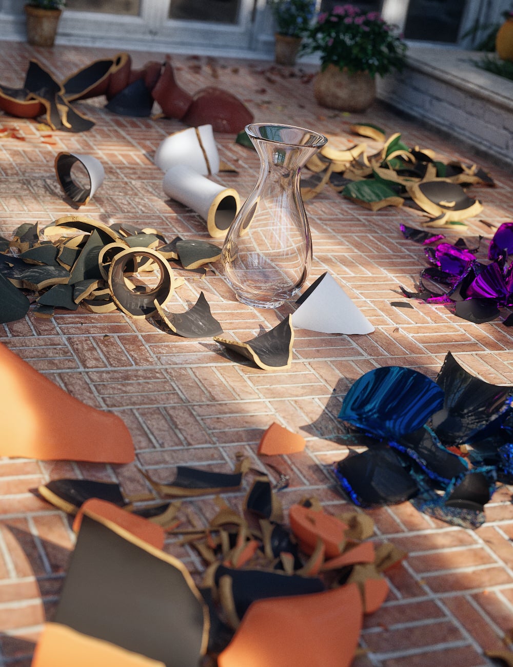 MMX Broken Pottery 02 by: Mattymanx, 3D Models by Daz 3D